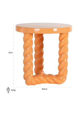 Pastel-Colored Side Table | Richmond Interiors Rosly | Oroa.com