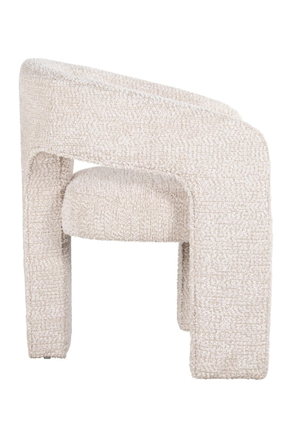 Cream Modern Accent Chair | OROA Belle | Oroa.com