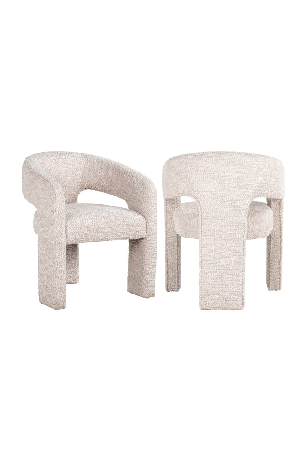 Cream Modern Accent Chair | OROA Belle | Oroa.com