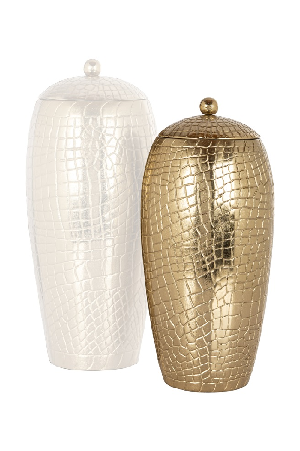 Gold Aluminium Jar S | OROA Marieke | Oroa.com