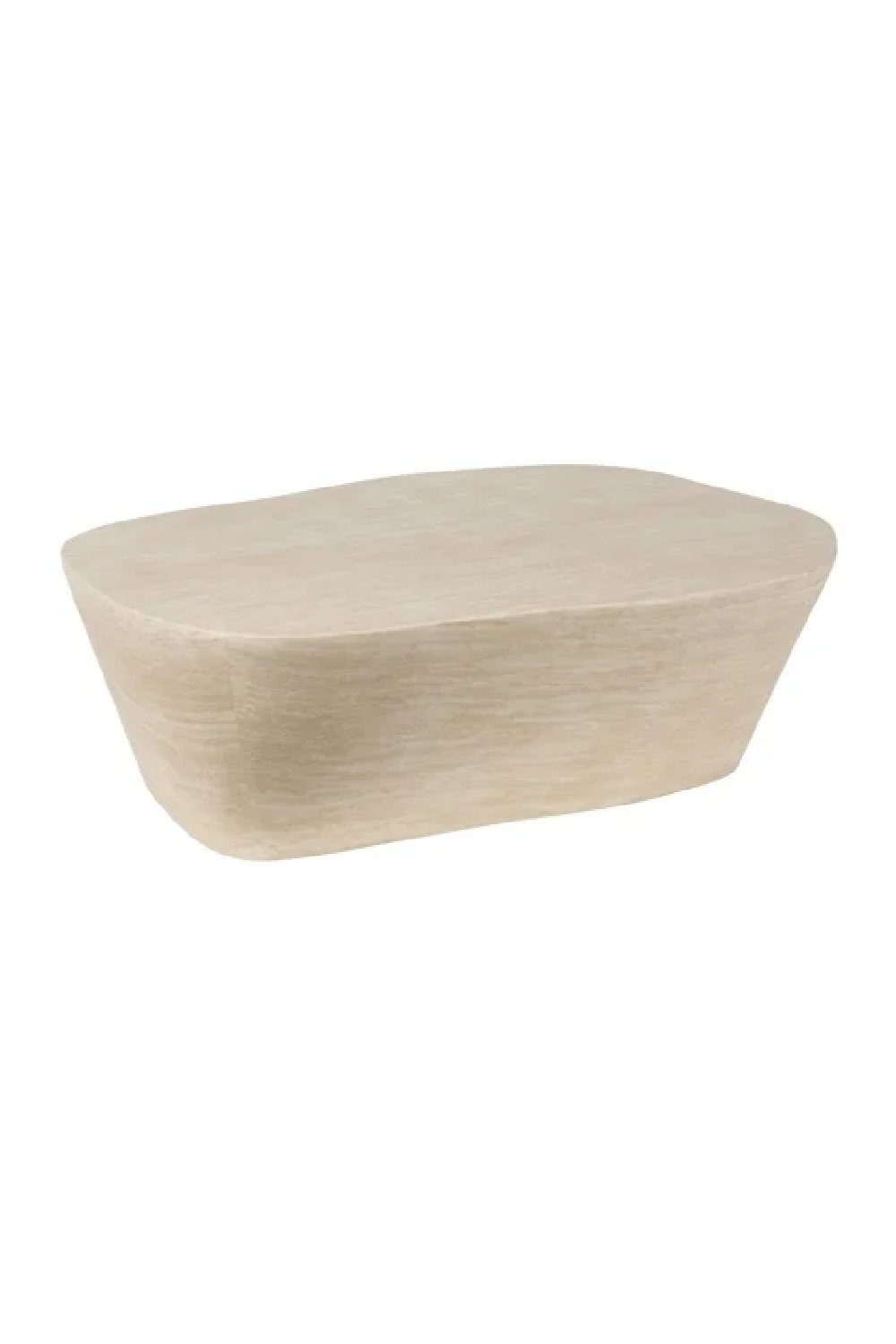 Beige Travertine Coffee Table | OROA Fictus | Oroatrade.com