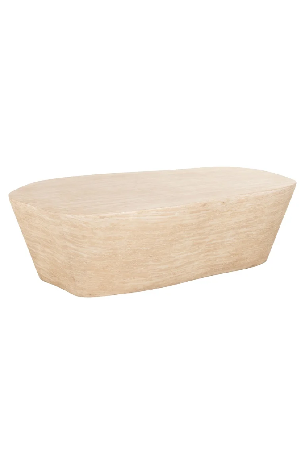 Beige Travertine Coffee Table | Richmond Interiors Fictus | Oroa.com