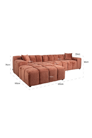 Pink Modern Sofa Set | Richmond Interiors Cube | Oroa.com