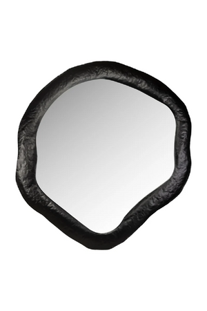 Black Organic-Shaped Mirror | Richmond Interiors Babet | Oroa.com