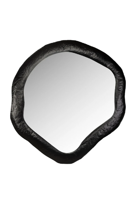 Black Organic-Shaped Mirror | Richmond Interiors Babet | Oroa.com