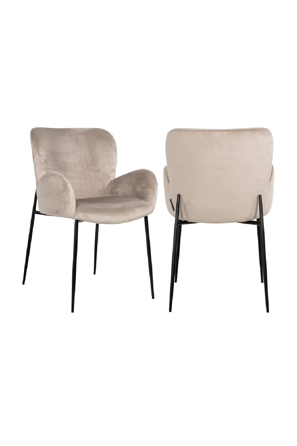 Upholstered Modern Dining Armchair | OROA Amber | Oroa.com