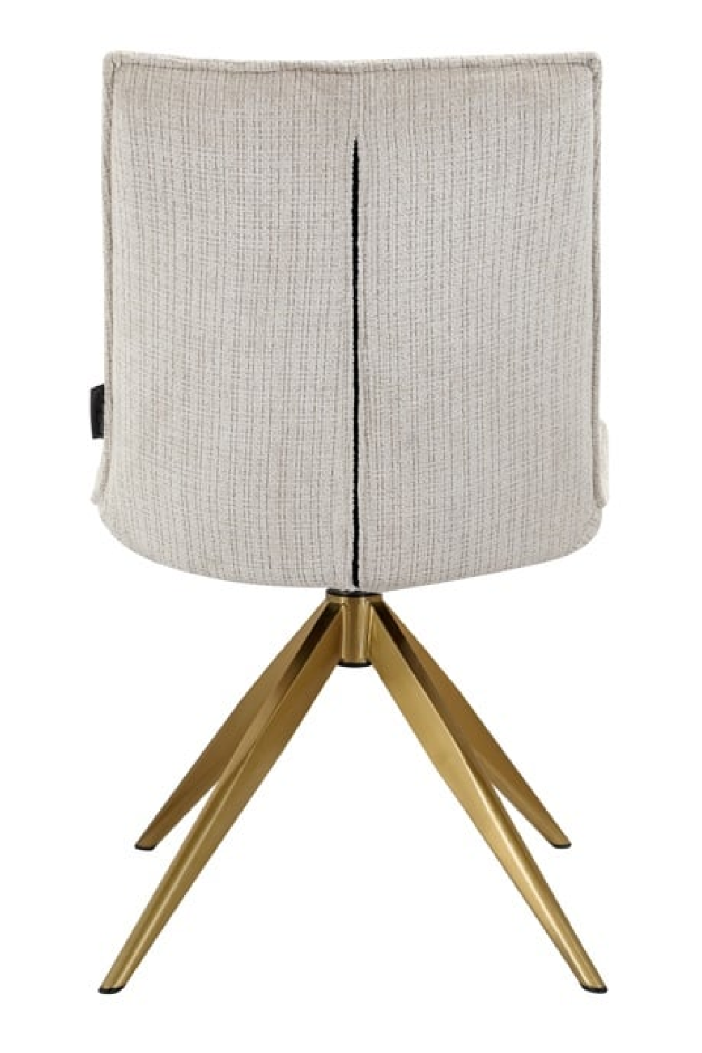 Beige Chenille Swivel Chair | OROA Dakota | Oroa.com