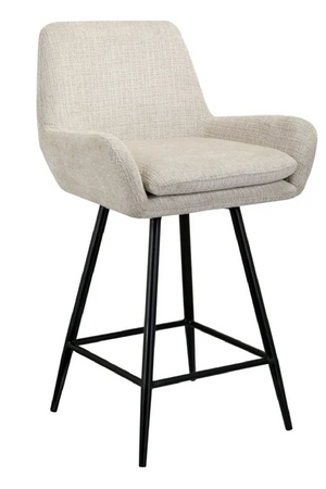 Chenille Counter Stool | Richmond Interiors Linsey | Oroa.com