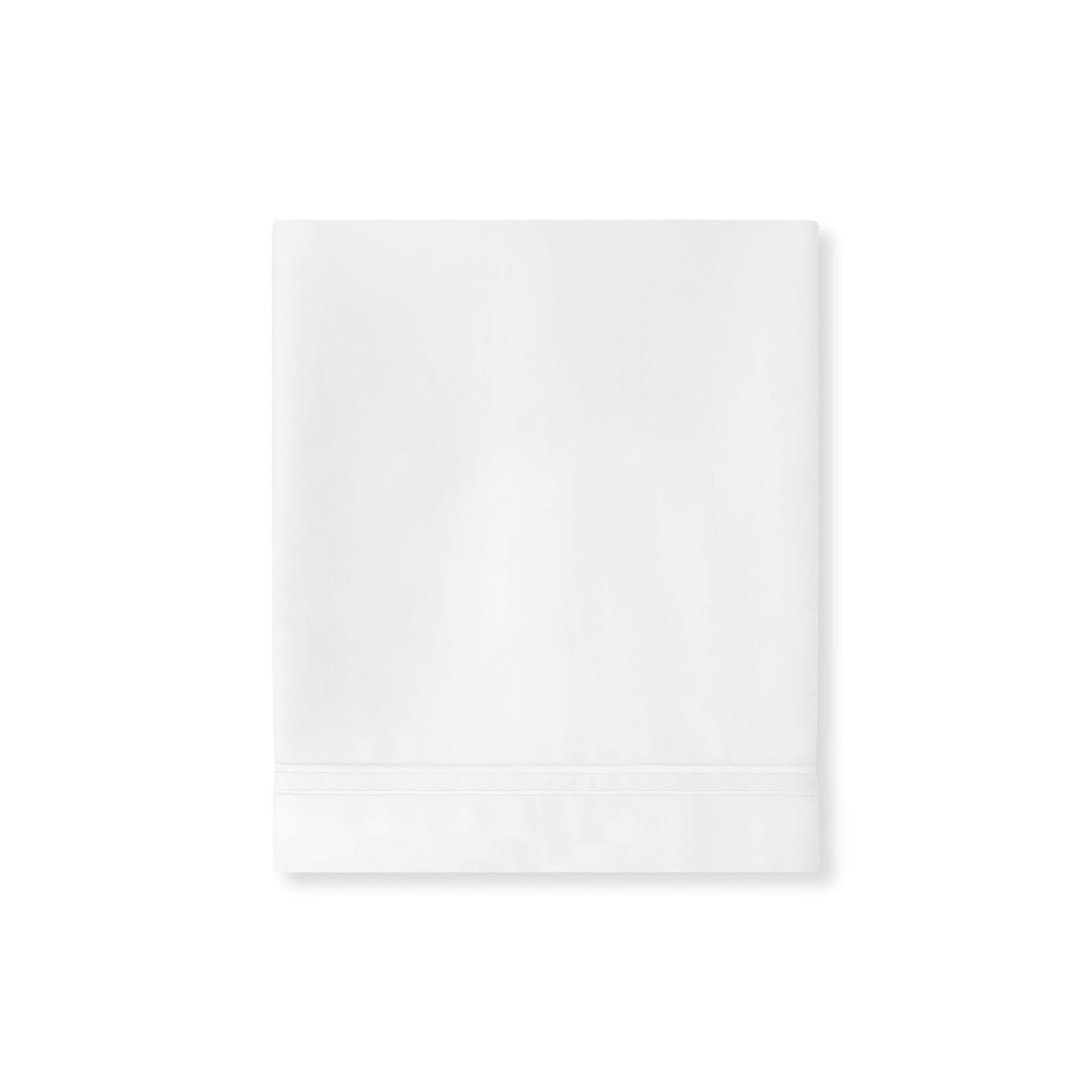 2000TC White Sateen Flat Sheet | Amalia Home Sublime | Oroa.com