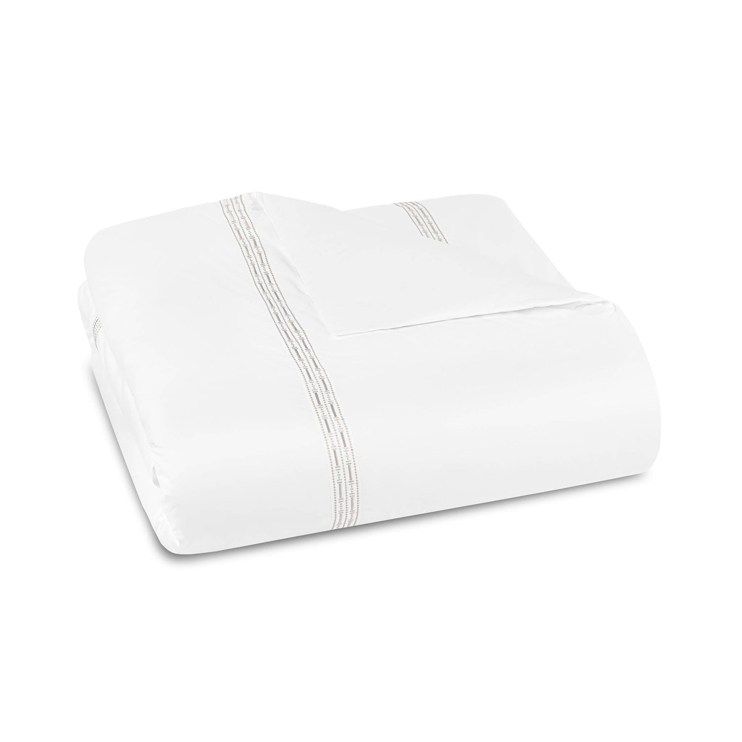 400TC Percale Embroidered Duvet Cover | Amalia Home Memória | Oroa.com