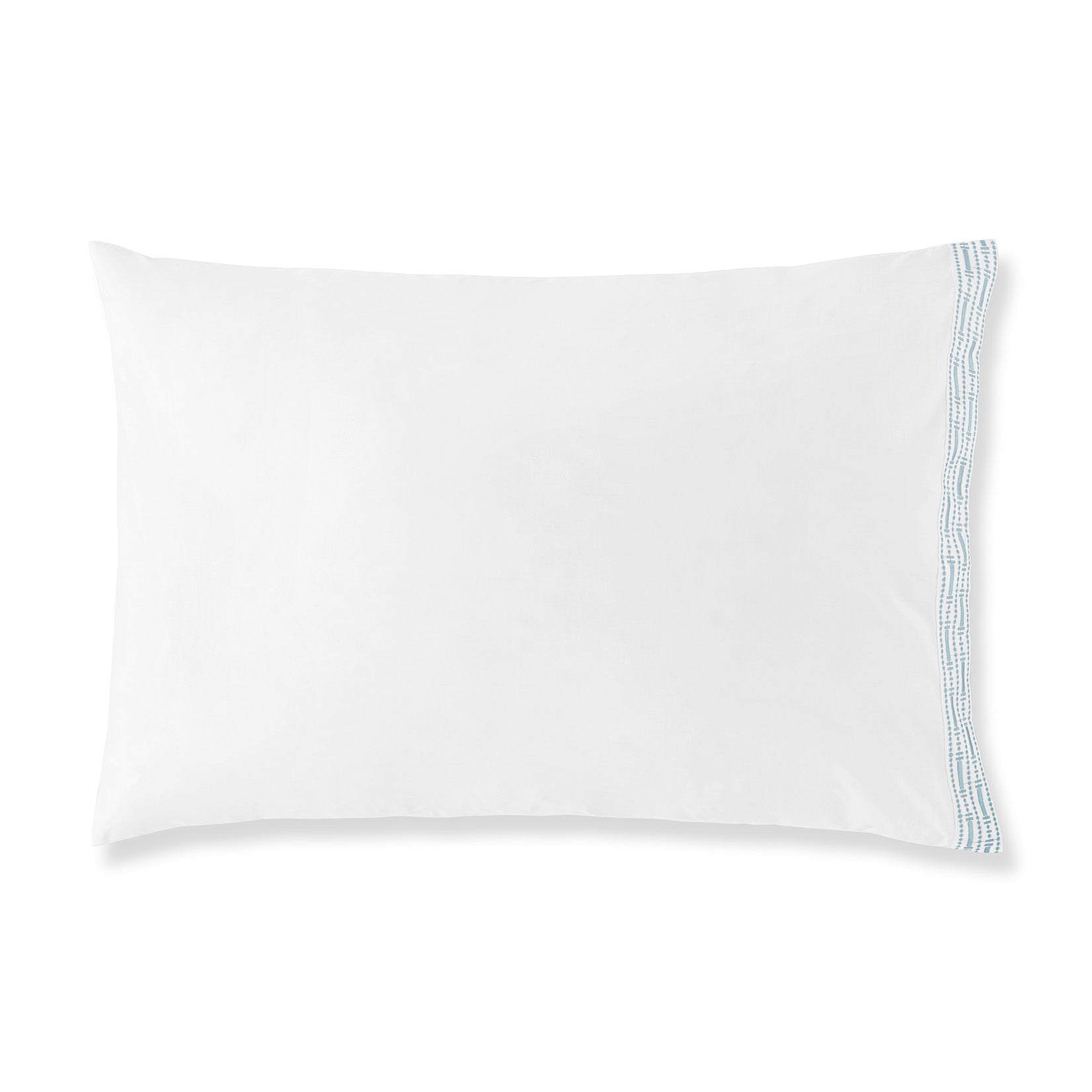 400TC Percale Embroidered Pillowcase Set | Amalia Home Memória | Oroa.com