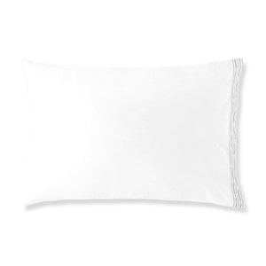 400TC Percale Embroidered Pillowcase Set | Amalia Home Memória | Oroa.com