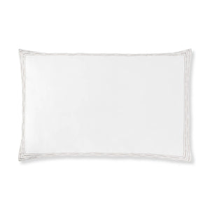 400TC Percale Embroidered Sham Set | Amalia Home Memória | Oroa.com