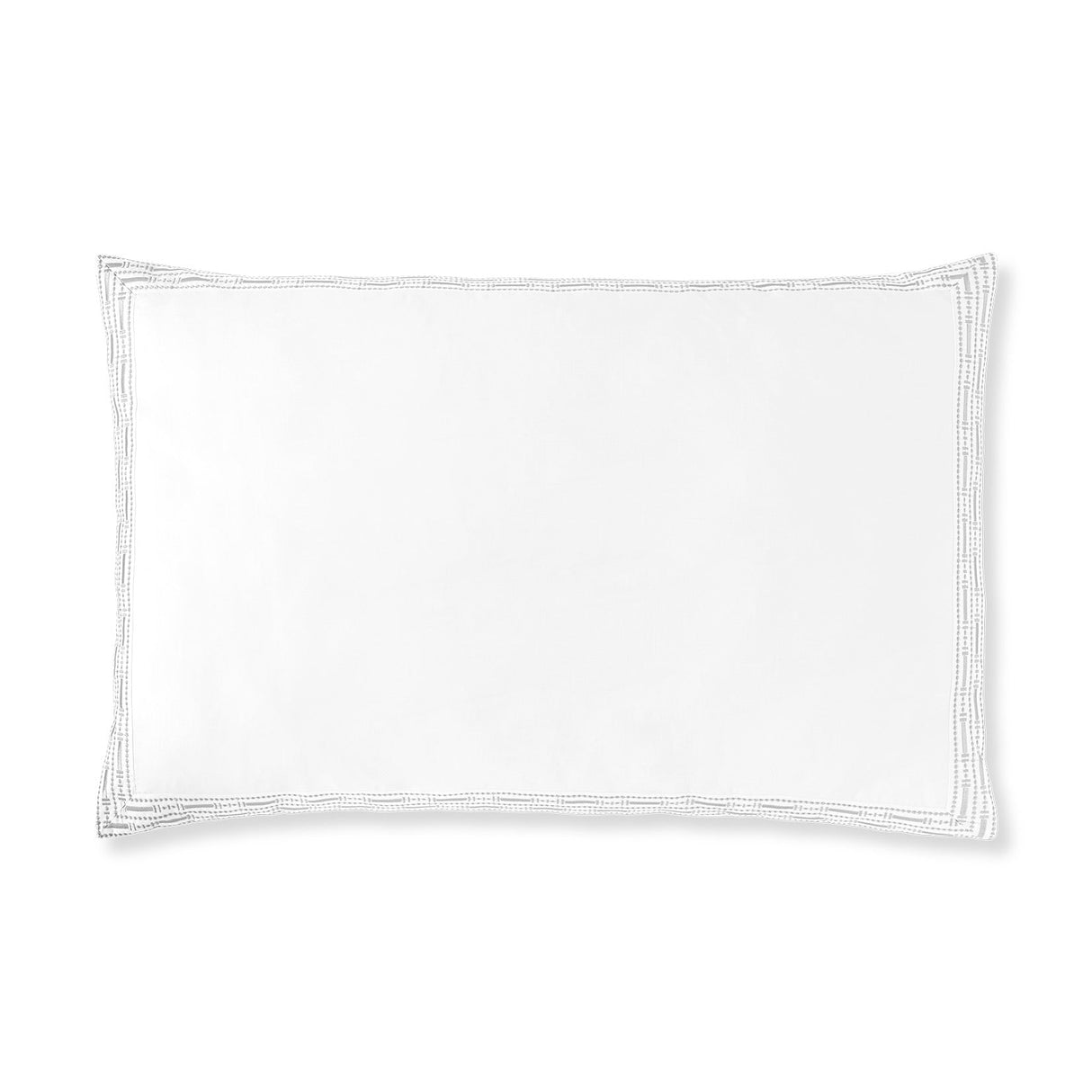 400TC Percale Embroidered Sham Set | Amalia Home Memória | Oroa.com