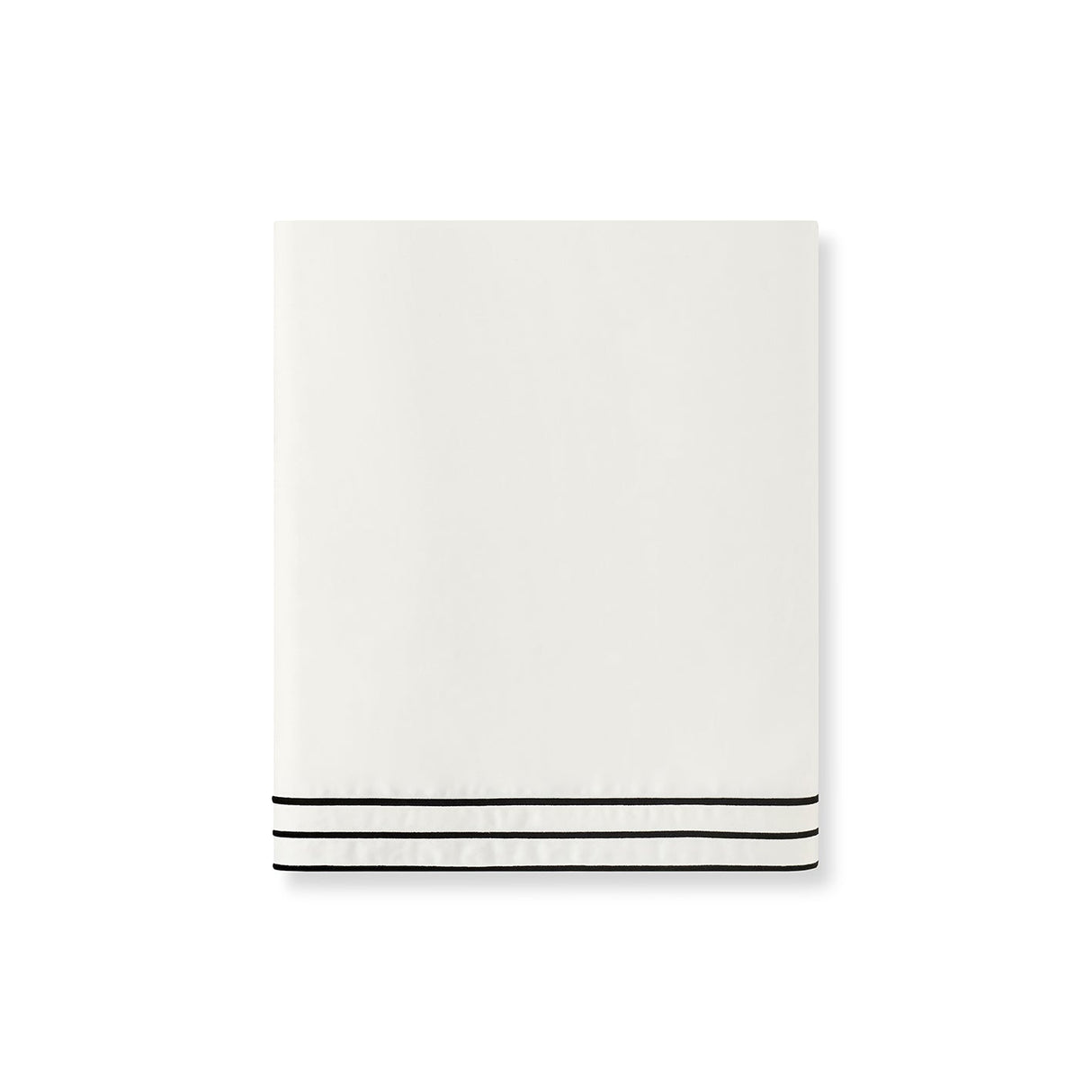 430TC Cotton Sateen Flat Sheet | Amalia Home Alba | Oroa.com