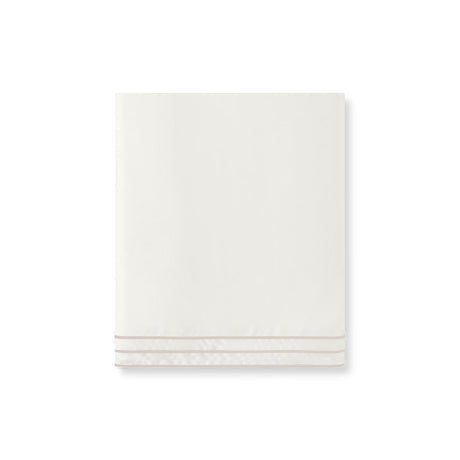 430TC Cotton Sateen Flat Sheet | Amalia Home Alba | Oroa.com