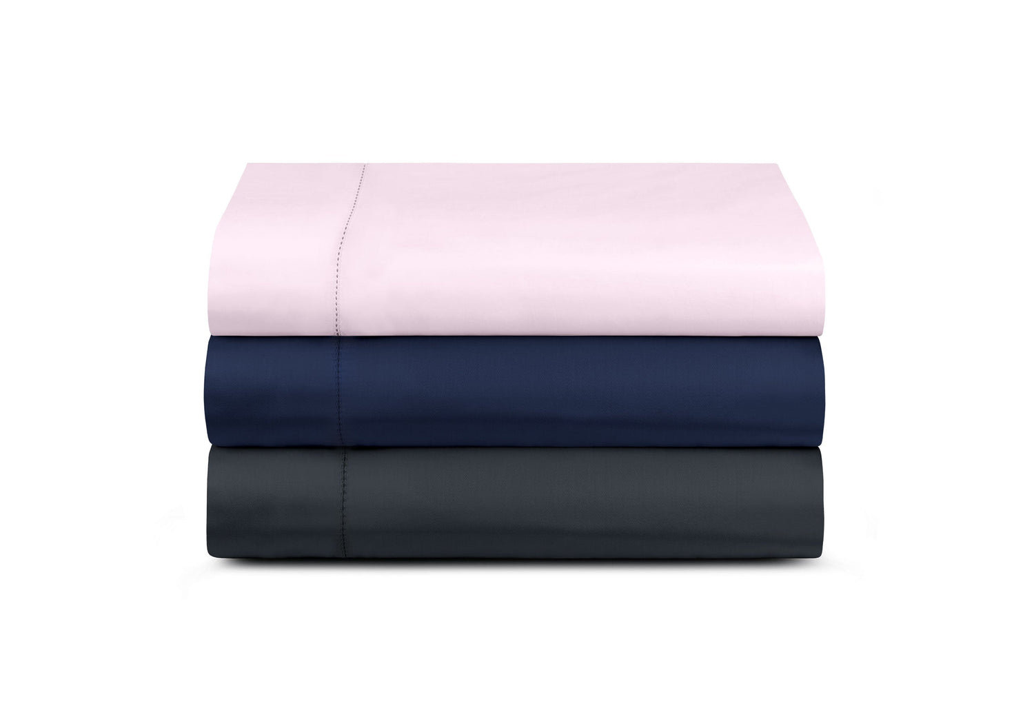 430TC Sateen Hemstitched Flat Sheet | Amalia Home Suave | Oroa.com