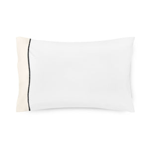 430TC Sateen Bordered Pillowcase Set | Amalia Home Ovar | Oroa.com