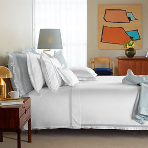 430TC Sateen Laced Duvet Cover | Amalia Home Sónia | Oroa.com