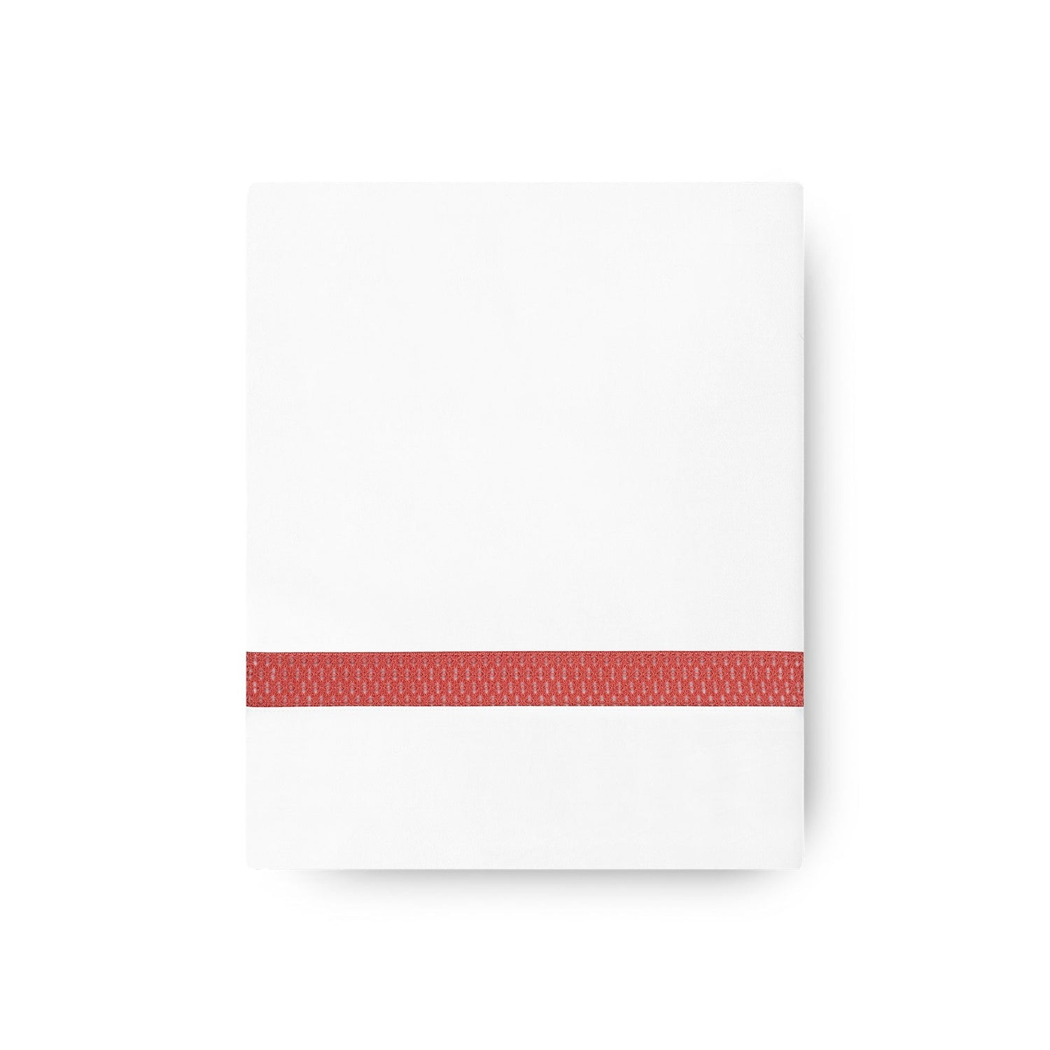 430TC Sateen Laced Flat Sheet | Amalia Home Sónia | Oroa.com