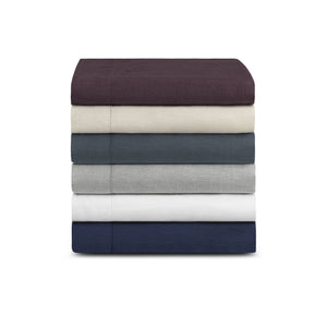 Stonewashed Linen Flat Sheet | Amalia Home Maia | Oroa.com